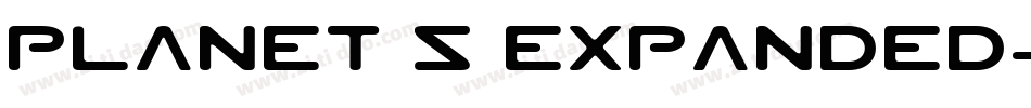 Planet S Expanded字体转换
